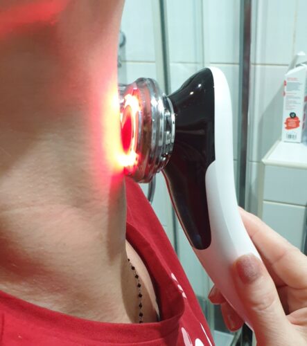 Click to view full screen SkinLift EMS - MEZOTERAPIA BEZIGŁOWA MASAŻER EMS DO TWARZY photo review